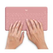 Logitech Portable Wireless Keyboard Blush Pink