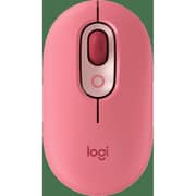 Logitech Wireless Pop Mouse with Customizable Emoji Heartbreaker Rose