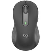 Logitech M650L Signature Wireless Mouse Graphite Left