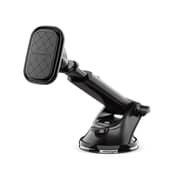 Moxedo Magnetic Car Mount Phone Holder Hands Free Windshield, Dashboard, Adjustable Telescopic Arm Compatible For Iphone 13/12/11/xr/xs/xs Max/ Galaxy S20 Note 20 Ultra & All Smartphones
