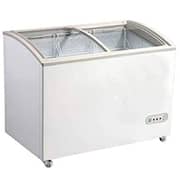 Akai Glass Door Chest Freezer 340 Liter White CFMA-340GLER