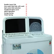 Nobel Twin Tub Semi Auto Washer 9.8 Kg