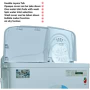 Nobel Twin Tub Semi Automatic Washer 12 kg NWM1301
