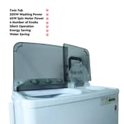 Nobel Twin Tub Semi Auto Washer Light Grey 12kg Nwm1402