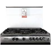 Nobel Gas Cooker Silver 90X60 Full Safety Ffd Gas Oven NGC9690 (Basic Installation Included)