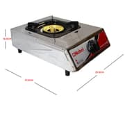 Nobel Gas Stove Stainless Steel Brass Auto Ignition Single Burner Ngt1007