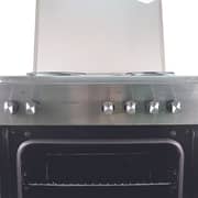 Nobel Electric Cooker Inox 60x55 cm 4 Hot Plate Electric Oven Turkey - NGC6400