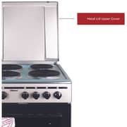 Nobel Electric Cooker Silver 50x50 cm Hotplate Electric Oven Lid Stainless Steel Top - NGC5400S