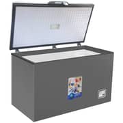 Nikai 340 Liters Chest Freezer With Anti Scratch Cabinet, Silver - Ncf340n7s, 1 Year Warranty
