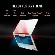 Asus TUF Dash F15 FX517ZR-HN028W Gaming Laptop - Core i7 2.3GHz 16GB 1TB 8GB Win11 15.6inch FHD Black NVIDIA GeForce RTX 3070 English/Arabic Keyboard