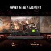 ASUS TUF A15 (2022) Gaming Laptop - AMD Ryzen 7-6800H / 15.6inch FHD / 16GB RAM / 512GB SSD / 4GB NVIDIA GeForce RTX 3050 Graphics / Windows 11 Home / English & Arabic Keyboard / Grey / Middle East Version - [FA507RC-HN019W]