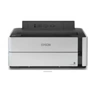 Epson Ecotank M1140 Mono Tank Printer, 400 Nozzles Black, 1200 X 2400 Dpi, Pigment Ink, 20ppm Print Speeds, White