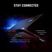 ASUS ROG STRIX SCAR 17 Gaming Laptop - 12th Gen Core i9 5GHz 32GB 2TB 8GB Win11 17.3inch WQHD Black NVIDIA GeForce RTX 3070 Ti English/Arabic Keyboard G733ZW-LL119W