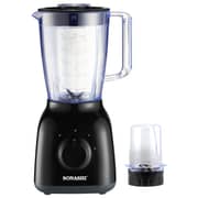 Sonashi 2 In 1 Blender With Unbreakable Jar (black)