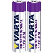 Varta Ultra AAA Lithium Battery 2pcs Set Silver/Purple
