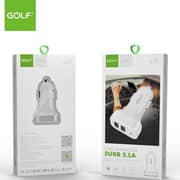 Golf Dual USB Car Charger White - GF-C11