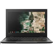 Lenovo 100e Chromebook 2nd Gen 81MA002EEL Laptop - Core Celeron 1.10GHz 4GB 32GB Shared ChromOS 11.6inch HD Black English/Arabic Keyboard