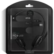Epos PC 8 USB Wired On Ear PC Headset Black