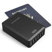 Ravpower 60W 6-Port Desktop Charger Black
