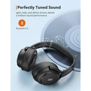 Taotronics BH085 Wireless Over Ear Headphones Black