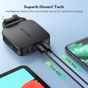Ravpower 40W 4-Port Wall Charger Black