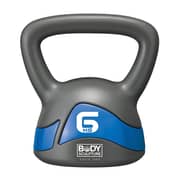 Body Sculpture Soft Iron Kettlebell Grey 6kg