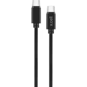 Xcell USB-C To USB-C Cable 1m Black