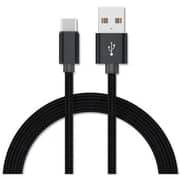 Maxguard Veloce-Series Nylon Braided Lightning Cable 1m Black