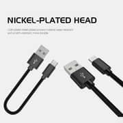Maxguard Veloce-Series Nylon Braided USB-C Cable 1m Black