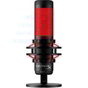 HyperX QuadCast USB Microphone with Red Light Black