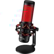 HyperX QuadCast USB Microphone with Red Light Black