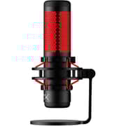 HyperX QuadCast USB Microphone with Red Light Black
