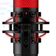 HyperX QuadCast USB Microphone with Red Light Black
