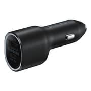 Samsung Dual Port Car Charger Black