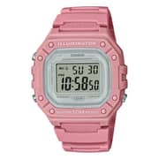 Casio Casual W-219hc-4avdf Digital Resin Band Watch