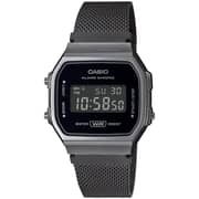Casio Vintage A168wemb-1bdf Digital Stainless Steel Watch