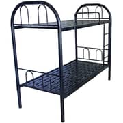 Karnak Heavy Duty Metal Bunk Bed - Black