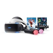Sony Playstation VR Starter Pack Black/White + PS4 Iron Man VR + Move Control + Camera