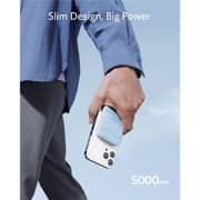 Anker Wireless Power Bank 5000mAh Blue A1611H31