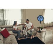 Tefal Anti-mosquito Repellent Stand Fan With Remote Control, 16 Inch, Black - VG4135EE
