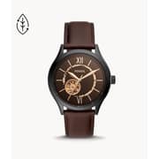 Fossil Fenmore Automatic Brown Leather Watch BQ2651