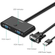 يو جرين 2 منفذ VGA سويتشر
