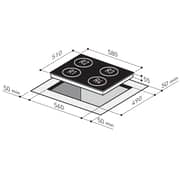 Cm Vetro Ceramic Hob Dream 60