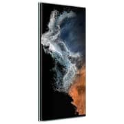 هاتف ذكي سامسونج جالاكسي S22 ألترا 5G سعة 256 جيجابايت باللون الأخضر