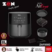 Zen Digital Air Fryer ZAF850D