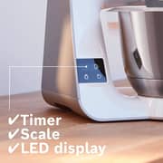Bosch Kitchen Machine with Built-in Scale, 1000W, White – MUM5XW10GB