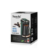 Saachi Turkish Coffee Maker Green Color