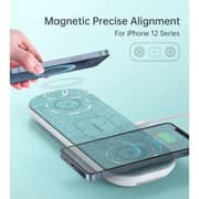 Choetech 3-in-1 Wireless Charging Pad White