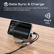 Promate Lightning OTG Media Adapter 16cm Black