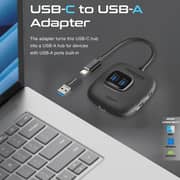 Promate Ultra Fast USB 3.2 Hub Black